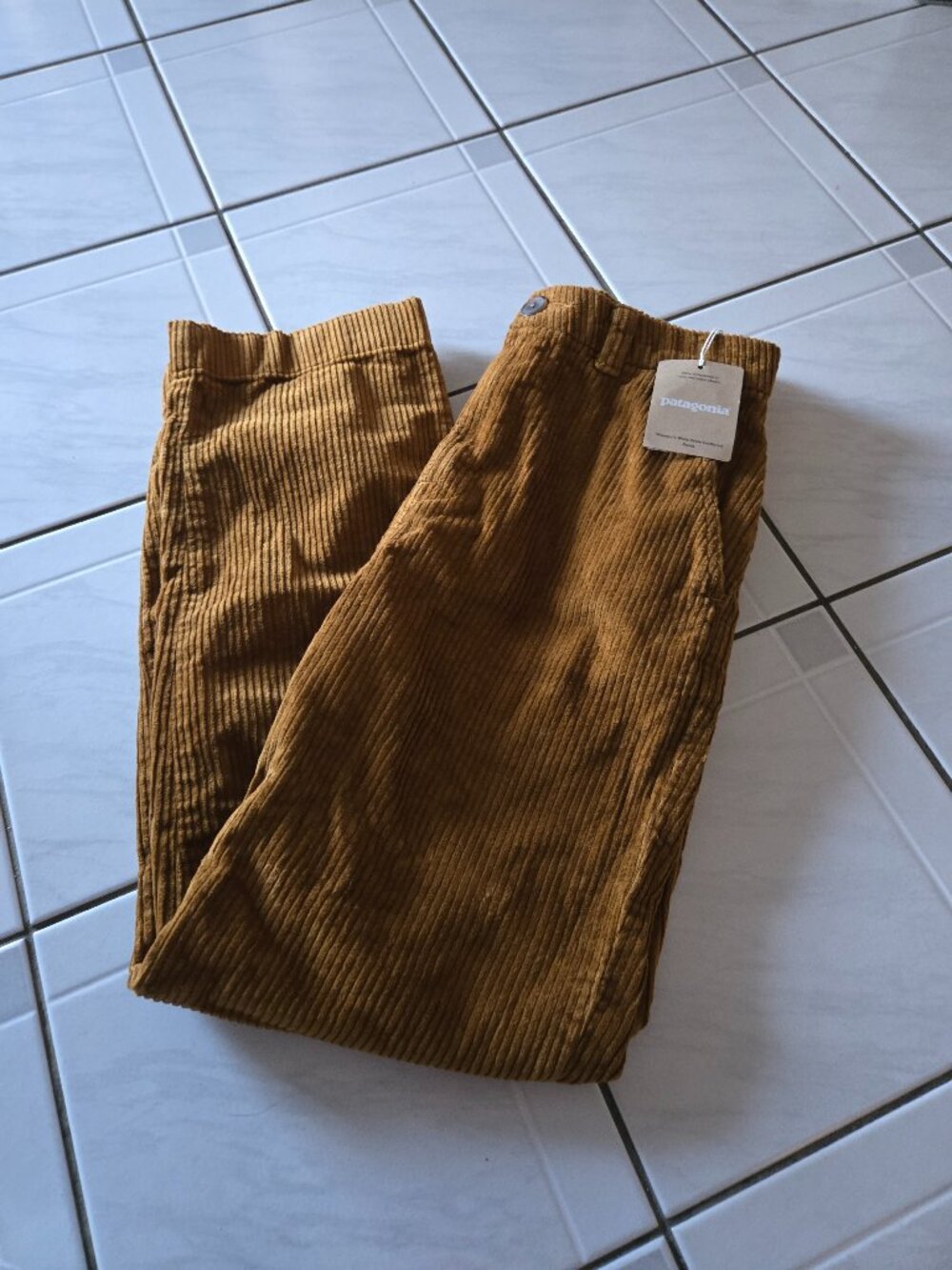 NWT Patagonia Wide Wale Corduroy Pants Shelter Brown 2